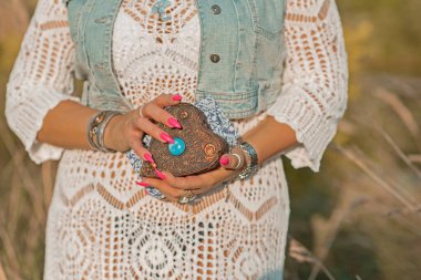 Magical attribute o modern witch, witchcraft concept. Spells and other rituals, wicca and pagan scene