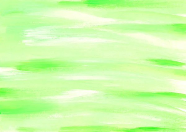 Verdes listras escova molhada, manchas de tinta. Aquarela abstrato cor natureza brilhante mão desenhado papel textura fundo, banner para design. Imagem De Stock