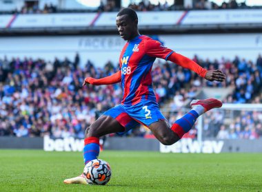 LONDON, ENGLAND - 3 Ekim 2021: Tyrick Kwon Mitchell (Saray 'dan) 2021-22 Premier Lig maçında Selhurst Park' taki Crystal Palace FC ile Leicester CIty FC arasında çekilmiştir. Telif Hakkı: Cosmin Iftode / Picstaff