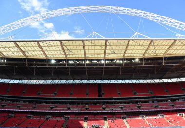 LONDON, ENGLAND - AUGUST 5, 2017: Wembley Stadium pictured prior to the friendly game between Tottenham Hotspur and Juventus Torino Wembley Stadium. Copyright: Cosmin Iftode/Picstaff