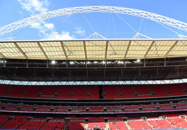 Londres Inglaterra Agosto 2017 Estadio Wembley Foto Antes Del Partido — Foto de Stock