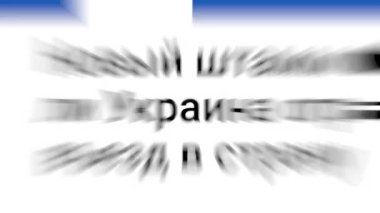 Ukrayna tüm dünyada medyanın manşetlerinde. Medya haber başlığı.