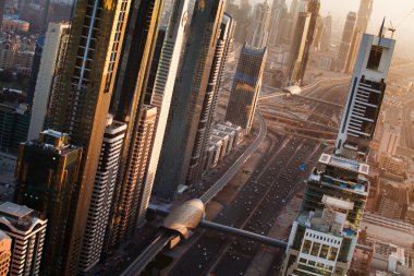 dubai panoramik manzaralı