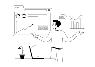 İş analizi, piyasa büyümesi, mali rapor, yatırım verileri veya satış bilgi kavramı için hesaplama veya araştırma.