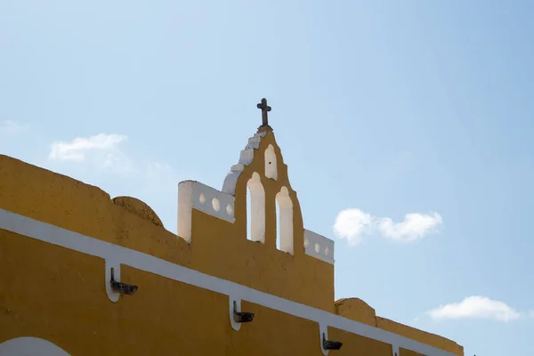 Budynki Izamal Izamal Jest Małym Miastem Meksykańskim Stanie Jukatn Znany — Zdjęcie stockowe