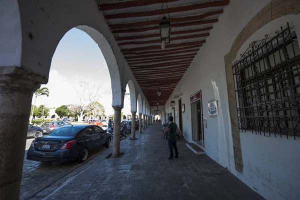 Budovy Izamalu Izamal Malé Město Mexickém Státě Yucatn Známý Yucatn — Stock fotografie