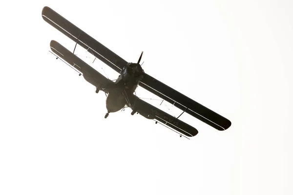 Füze Uçakları Öncelikli Olarak Tarımda Düşük Irtifalı Tarım Gübreleri Böcek — Stok fotoğraf
