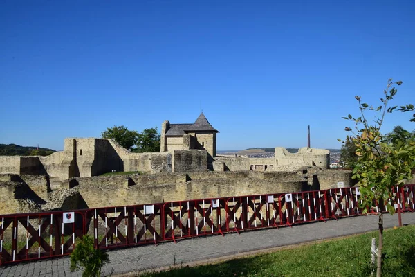 Citadela Suceava Také Nazývaná Citadela Suceava Středověká Pevnost Městě Suceava — Stock fotografie