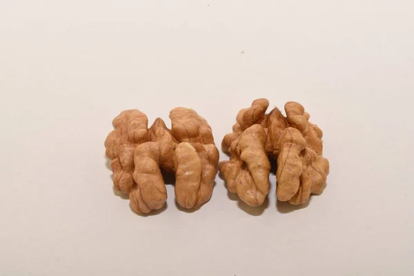 Walnuts Walnut Kernelswalnut Widespread Tree Temperate Mediterranean Areas Both Spontaneous — Stock Photo, Image