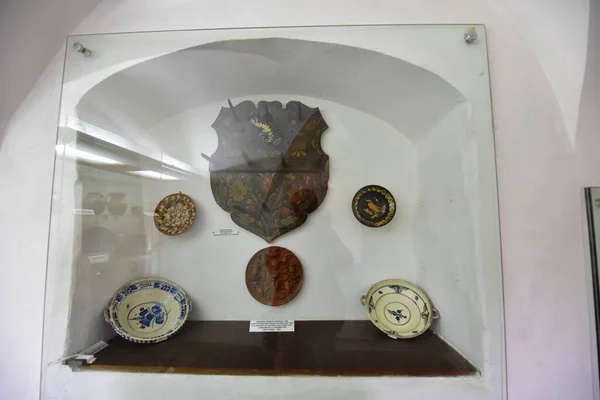 Museo Della Torre Dell Orologio Museo Della Vecchia Sighisoara Unico — Foto Stock