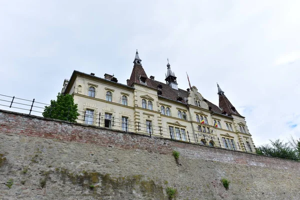 Los Edificios Medievales Fortaleza Sighisoara Son Casas Seculares Monumentos Históricos —  Fotos de Stock