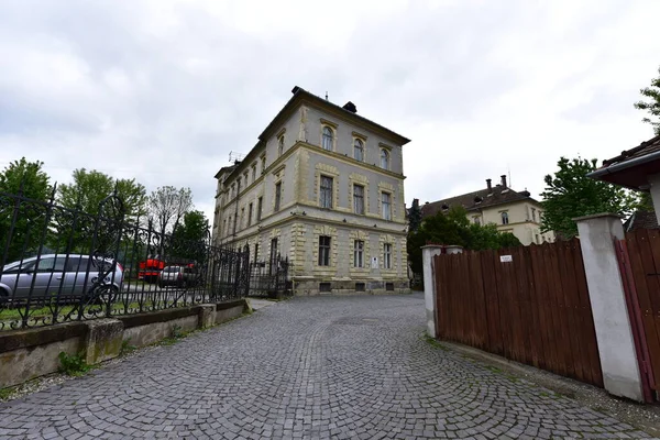 Medeltida Byggnaderna Fästningen Sighisoara Sekulära Hus Historiska Monument Var Och — Stockfoto