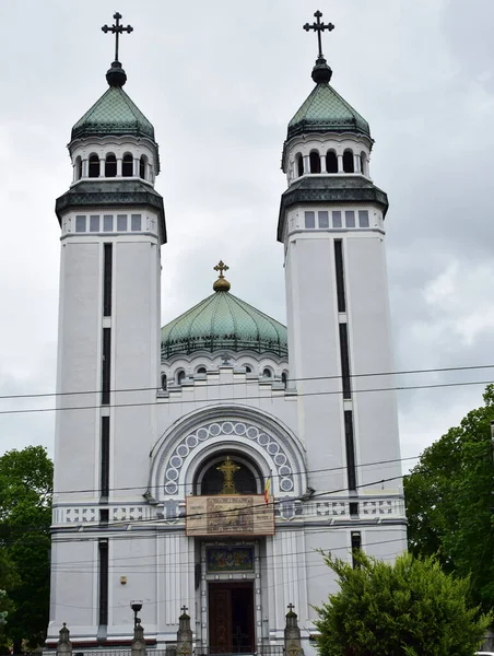 Kościół Rzymsko Prawosławny Miejsce Kultu Kształt Nawy Zorientowanej Wschód Zachód — Zdjęcie stockowe