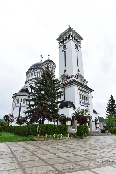 Den Romersk Ortodokse Kirke Sted Tilbedelse Har Form Kirkeorienteret Øst - Stock-foto