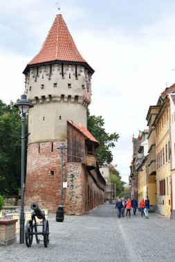 Sibiu 'daki Marangoz Kulesi 14. yüzyılda Sakson marangoz loncası tarafından Sibiu şehrinde inşa edilmiş bir kuledir. Kule, şehrin üçüncü takviye kemerinin bir parçasıydı.