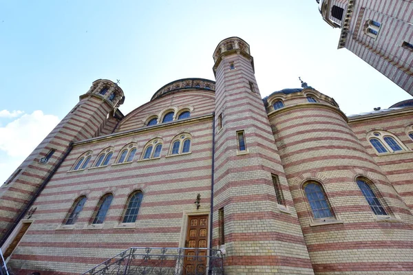 Cathédrale Métropolitaine Sibiu Dédiée Sainte Trinité Est Une Église Orthodoxe — Photo