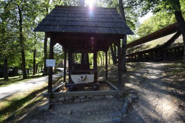 Üzüm, meyve veya yağ tohumu sıkmak için kullanılan ortaçağ presi, çeşitli meyvelerin doğal meyve suları elde etmek ve yağ tohumlarını sıkmak veya üzüm sıkmak için sıkıldığı mekanik bir basınçtır.