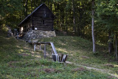 Sibiuortaçağ su değirmenindeki ortaçağ su değirmeni taş ya da ahşap direklerle desteklenen bir değirmendir. Değirmen taşlarını güden bir tekerleği vardır ve su kaynağı da bir kanalda üretilir.