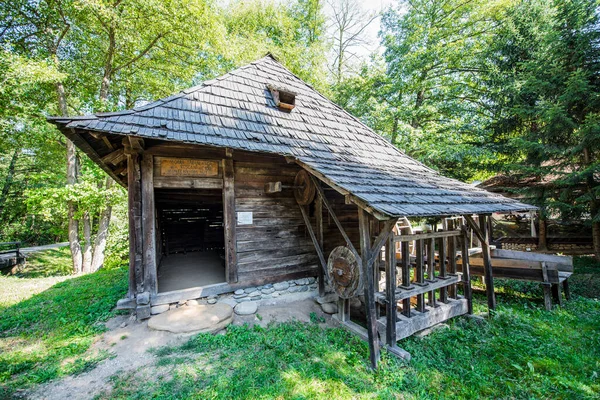 Medieval Water Mill Woods Sibiumedieval Water Mill Mill Built Wood — Stock fotografie