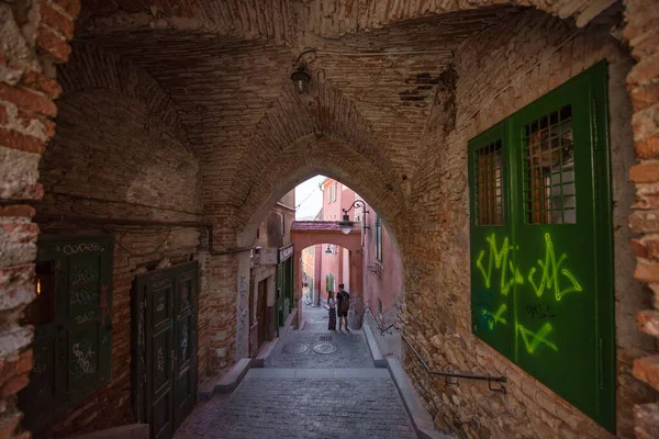 Centro Storico Sibiu Zona Centrale Della Città Concentrata Intorno Tre — Foto Stock