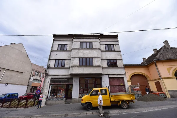 Historisk Centrum Sibiu Centralt Område Byen Koncentreret Omkring Tre Markets - Stock-foto