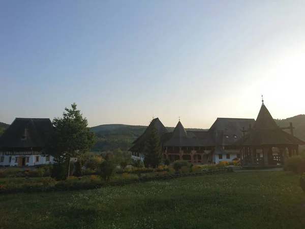 Klasztor Prawosławny Brsany Jest Kompleksem Klasztornym Który Znajduje Się Naturalnej — Zdjęcie stockowe