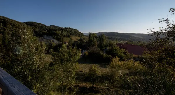 Monastero Ortodosso Brsana Complesso Monastico Che Ospita Nello Spazio Naturale — Foto Stock