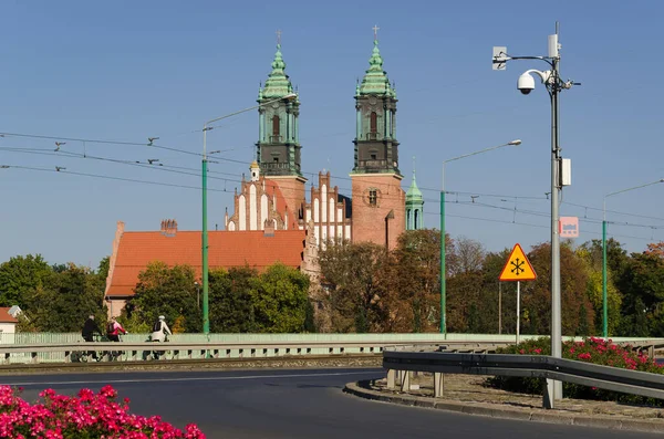 Katedral Poznan Daki Ostrow Tumski Kilisesi — Stok fotoğraf