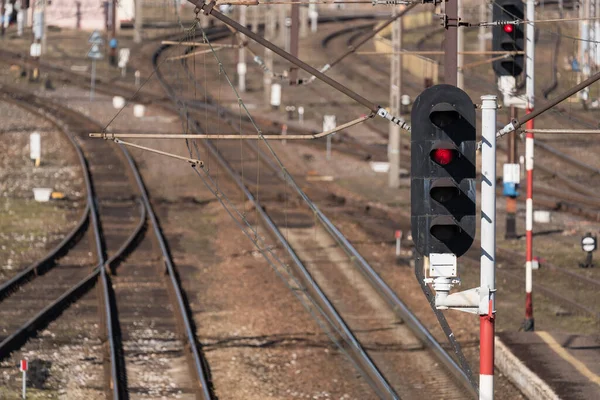 Semapore Infra Estrutura Ligação Estação Ferroviária — Fotografia de Stock