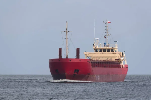 Transporte Marítimo Barco Con Carga Navega Por Mar — Foto de Stock