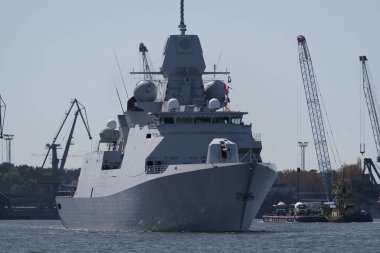 BATI POLİTAN - POLAND - 2022 Hollanda Donanmasının modern bir firkateyni denize açılır.