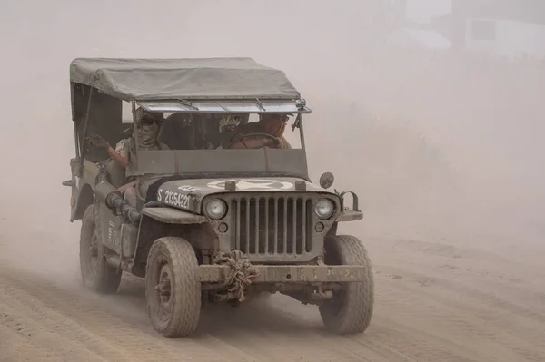 Borne Sulinowo West Pomeranian Poland 2022 International Rally Military Vehicles — Stock Photo, Image