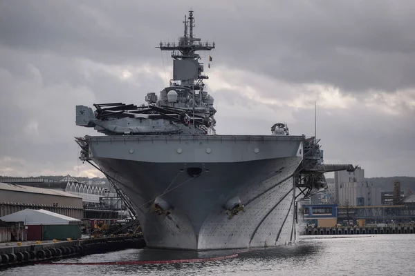 Gdynia Poland 2022 American Amphibious Assault Ship Visit Port — Stock Photo, Image