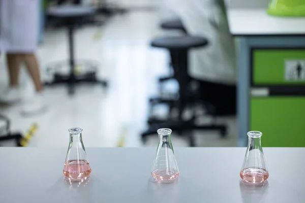 Laboratóriumi Biokémiai Vizsgálat Háttere — Stock Fotó