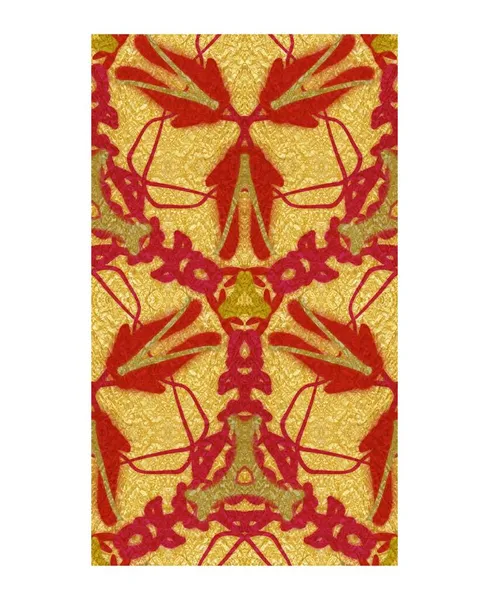 Этнический Узор Бесшовный Цветочный Восточный Бесшовный Шаблон Дизайн Ткани Занавески — стоковый вектор