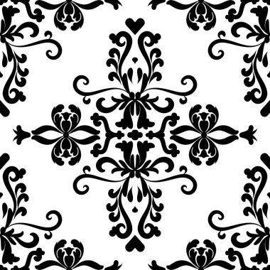 Filigran Şam Şablonu, Dekoratif doku.