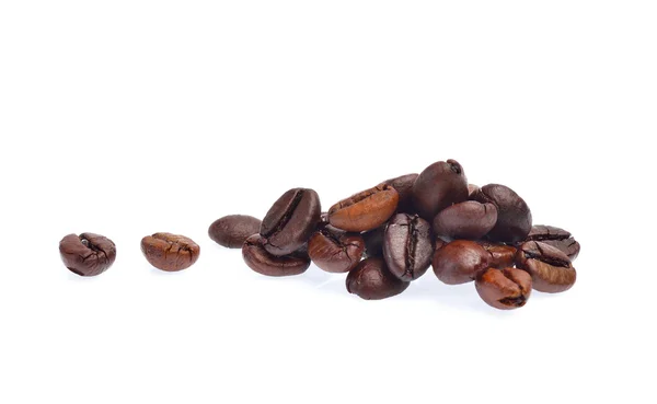 Coffee beans isolated on white background — Stock Photo, Image