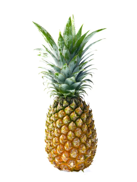 Fresh pineapple isolated on white background — Stock Photo, Image