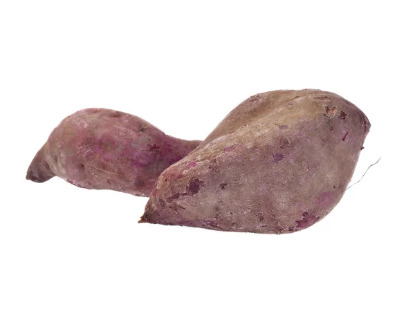 Patate douce isolée sur fond blanc — Photo