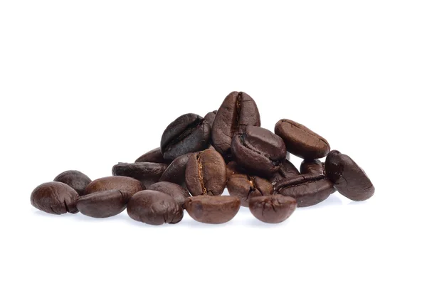 Coffee beans isolated on white background — Stock Photo, Image