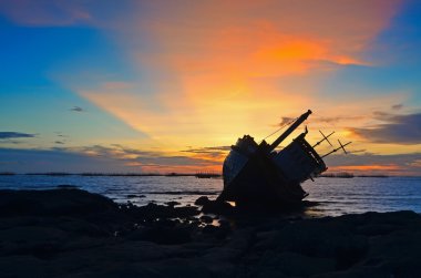 güzel gün batımı, Tayland