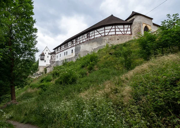 Seeberg Castle Front View Stock Photo