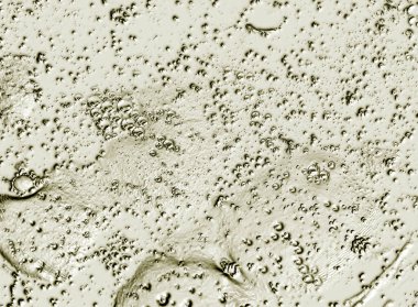 Parlak damlalı soyut bir arkaplan. Maddenin taklit edilmesi.