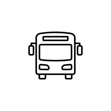 Bus icon vector for web and mobile app. bus sign and symbol. transport symbol