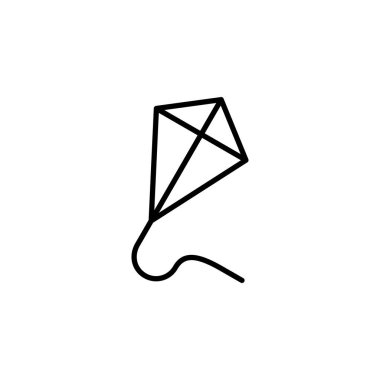 Kite icon for web and mobile app. kite sign and symbol