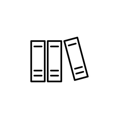 Library icon for web and mobile app. education sign and symbol