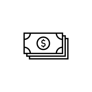Money icon for web and mobile app. Money sign and symbol