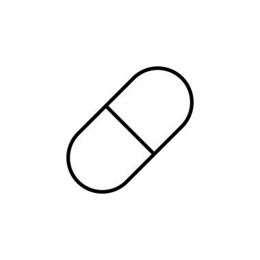 Pills icon for web and mobile app. capsule icon. Drug sign and symbol