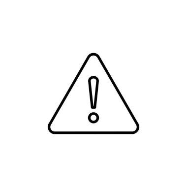 Exclamation danger sign for web and mobile app. attention sign and symbol. Hazard warning attention sign