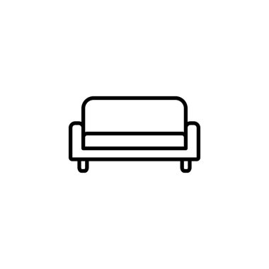 Sofa icon for web and mobile app. sofa sign and symbol. furniture icon